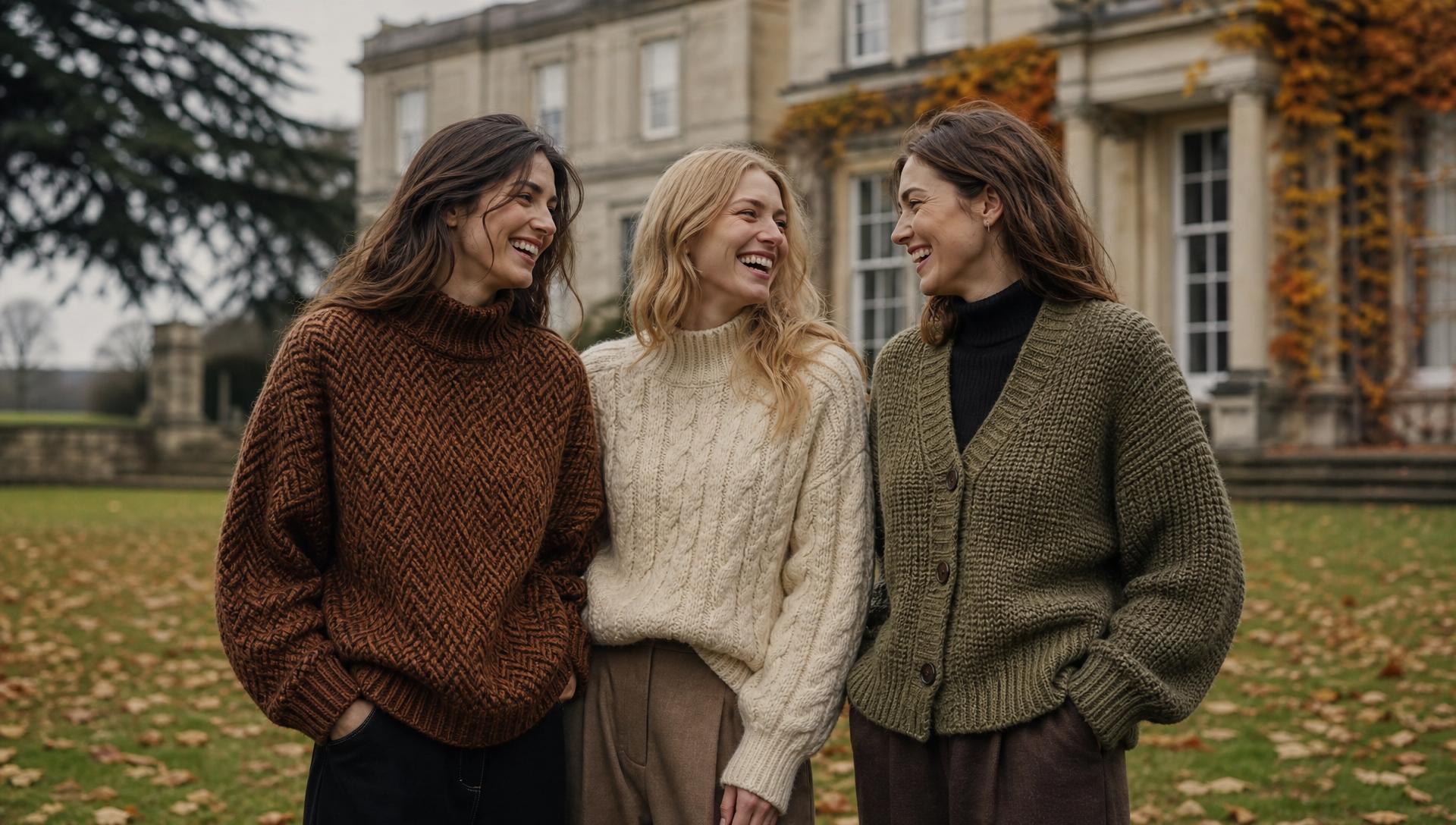 Albion Knitworks koleksiyonundan çağdaş örgü parçalar